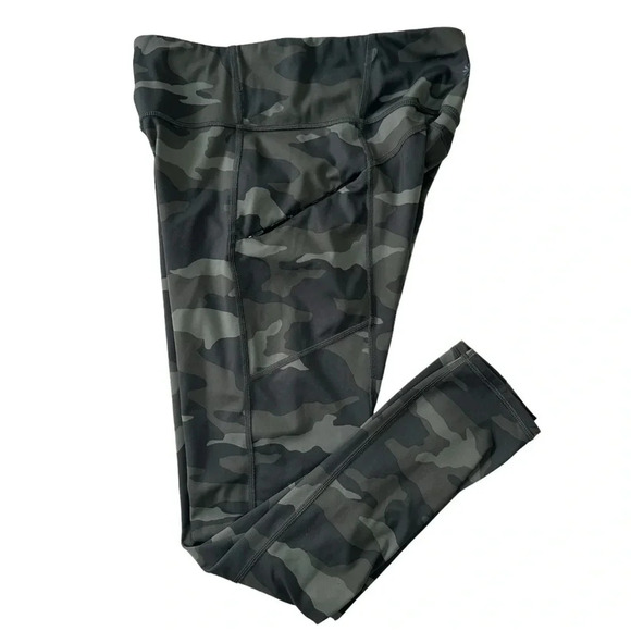 Athleta Camo Contender 7/8 Leggings - Mid-rise, Size S, 25" Inseam - Picture 1 of 8